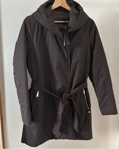 Bunda dámská Massimo Dutti hnědá